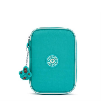 Kipling 100 Pens Classic Case Pouches Turquoise | US38SCTPD