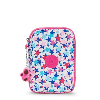 Kipling 100 Pens Printed Case Pouches Multicolor | US10ISBCX