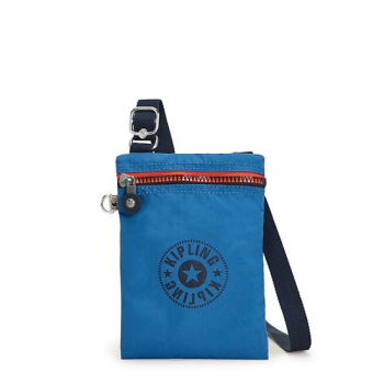 Kipling Afia Lite Mini Crossbody Bags Blue | US10DGHNF