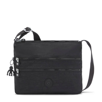 Kipling Alvar Crossbody Bags Black | US16QVMBG