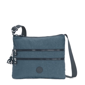 Kipling Alvar Crossbody Bags Navy Grey | US47HXLQS