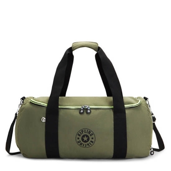 Kipling Argus Small Duffle Bags Olive | US03WKYUB