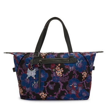 Kipling Art Medium Anna Sui Tote Bags Multicolor | US12PDZKL