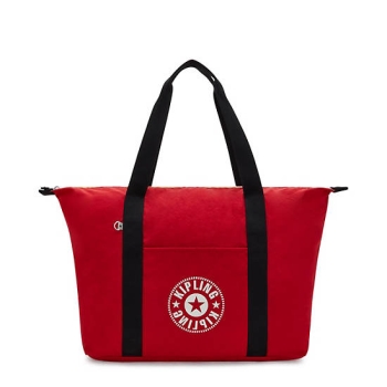 Kipling Art Medium Lite Tote Bags Burgundy | US27RGWTL