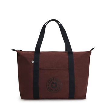 Kipling Art Medium Lite Tote Bags Red | US47ZOATJ