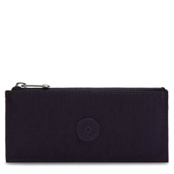 Kipling Brion Card Case Pouches Blue Red Silver | US48WUYPR