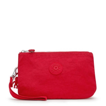 Kipling Creativity Extra Large Fashion Wristlet Pouches Burgundy | US08VEUGS