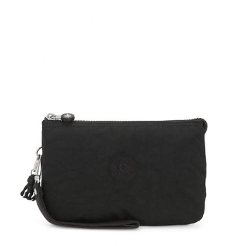 Kipling Creativity Extra Large Fashion Wristlet Pouches Black | US41TPOFX