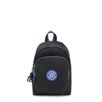 Kipling Delia Compact Convertible Backpacks Black | US53KVPBA