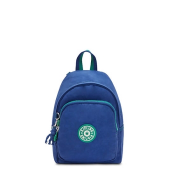 Kipling Delia Compact Convertible Backpacks Blue | US80YZBJM