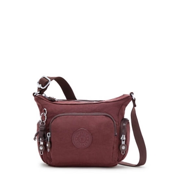 Kipling Gabbie Mini Crossbody Bags Burgundy | US51PRALY