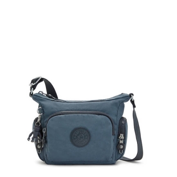 Kipling Gabbie Mini Crossbody Bags Navy Grey | US94HIRJP