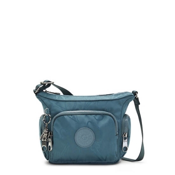 Kipling Gabbie Mini Printed Crossbody Bags Navy Grey | US08NKPSW