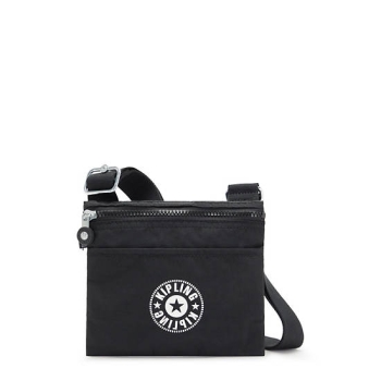 Kipling Gib Crossbody Bags Black | US98HQFEJ