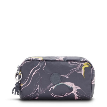 Kipling Gleam Printed Pouches Silver | US78QMFPL