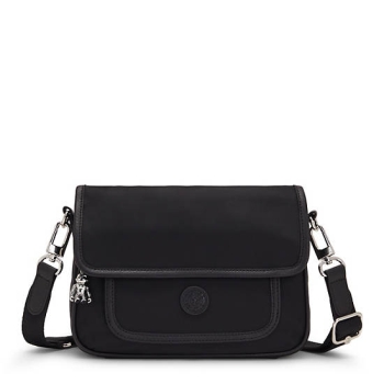 Kipling Inaki Crossbody Bags Black | US36HRZCK