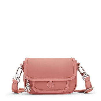 Kipling Inaki Small Crossbody Bag Handbags Pink | US80EVTYD