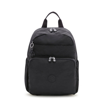 Kipling Maisie Diaper Backpack Handbags Black | US65BZVPR