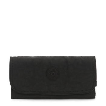 Kipling Money Land Snap Wallets Black | US02GPMHI