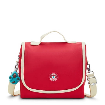 Kipling New Kichirou Lunch Bag Red | US30RMAEB