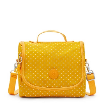 Kipling New Kichirou Printed Lunch Bag Yellow | US95KJTQW