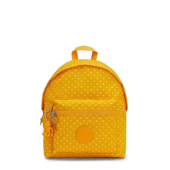 Kipling Reposa Printed Backpacks Yellow | US51BLRXN