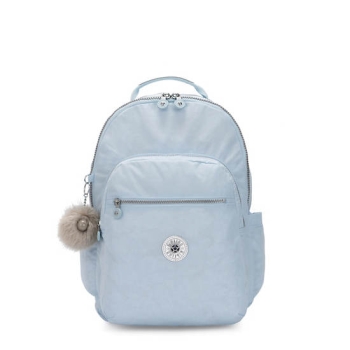 Kipling Seoul Large 15" Laptop Backpacks Turquoise | US06YKUXB