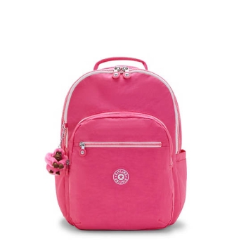 Kipling Seoul Large 15" Laptop Backpacks Pink | US17FDAWR