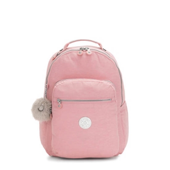 Kipling Seoul Large 15" Laptop Backpacks Rose Pink | US97LECJD