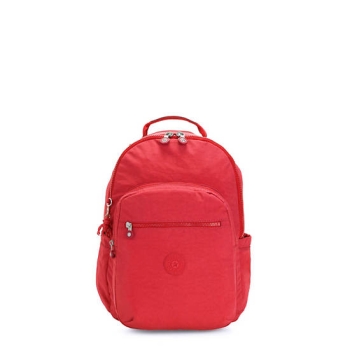 Kipling Seoul Small Classic Tablet Backpacks Red | US59TOYBM