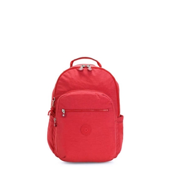 Kipling Seoul Small Classic Tablet Backpacks Red | US72QIWZK