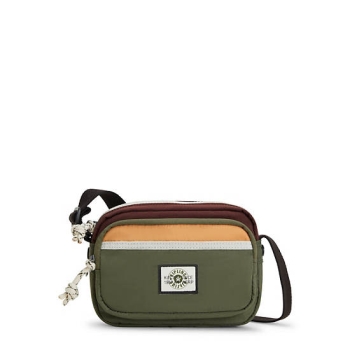 Kipling Sisko Crossbody Bags Olive | US49VBNDS