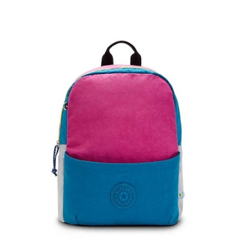 Kipling Sonnie 15" Laptop Backpacks Pink Blue | US05JWNDE