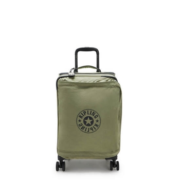 Kipling Spontaneous Small Rolling Suitcases Olive | US39RTPNI