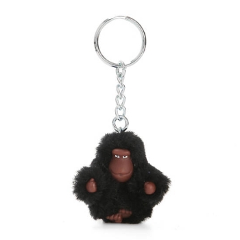 Kipling Sven Extra Small Classic Monkey Keychains Black | US12QWHNI