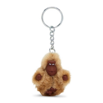 Kipling Sven Extra Small Iconic Monkey Keychains Beige | US93KPTZY