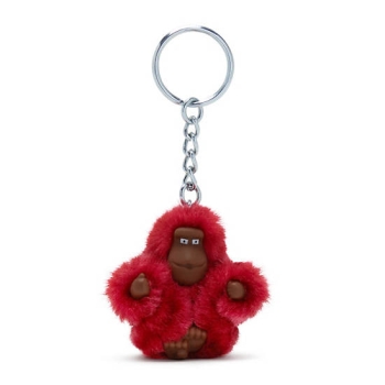 Kipling Sven Extra Small Monkey Keychains Red Pink | US24GFQPR