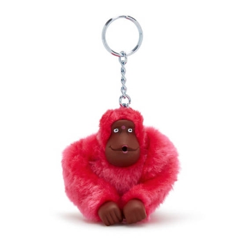 Kipling Sven Monkey Keychains Pink | US08UWBEA