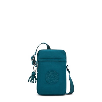 Kipling Tally Phone Bags Turquoise | US32NTBDC