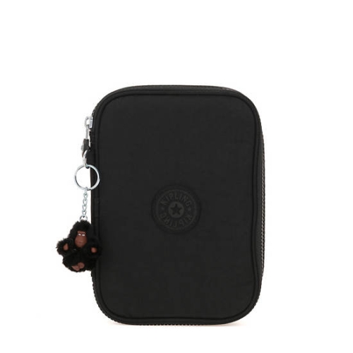 Kipling 100 Pens Case Pouches Black | US85SYLJT