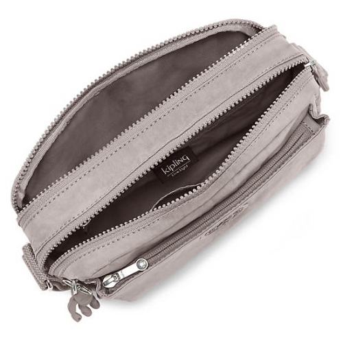 Kipling Abanu Medium Crossbody Bags Grey | US24FYDJG