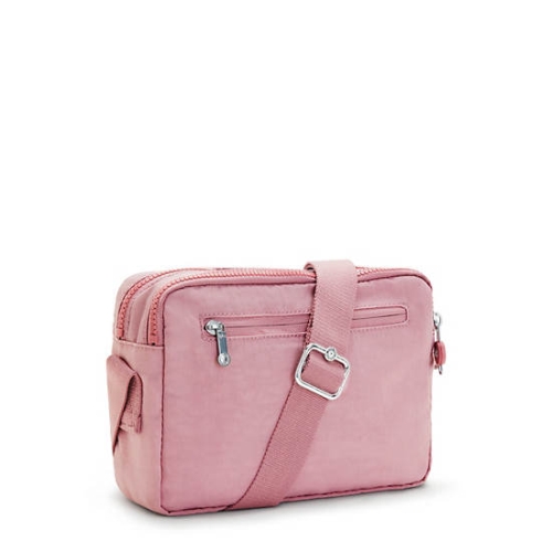 Kipling Abanu Medium Crossbody Bags Pink | US64BYZVX