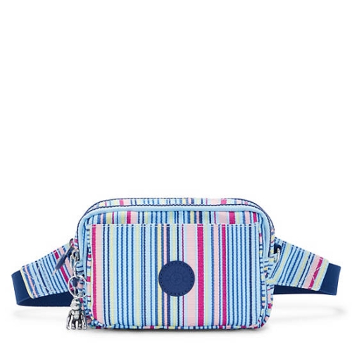 Kipling Abanu Multi Printed Convertible Crossbody Bags Blue Multicolor | US67XHGQS