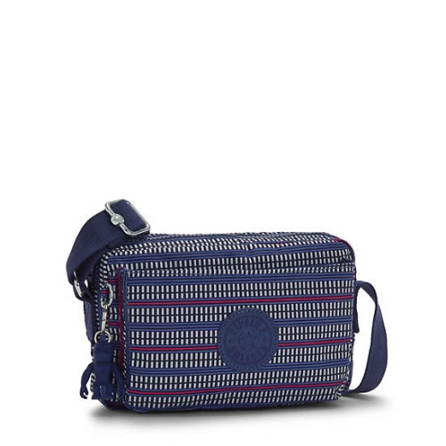 Kipling Abanu Printed Crossbody Bags Blue | US01ZNKMS