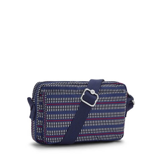 Kipling Abanu Printed Crossbody Bags Blue | US01ZNKMS