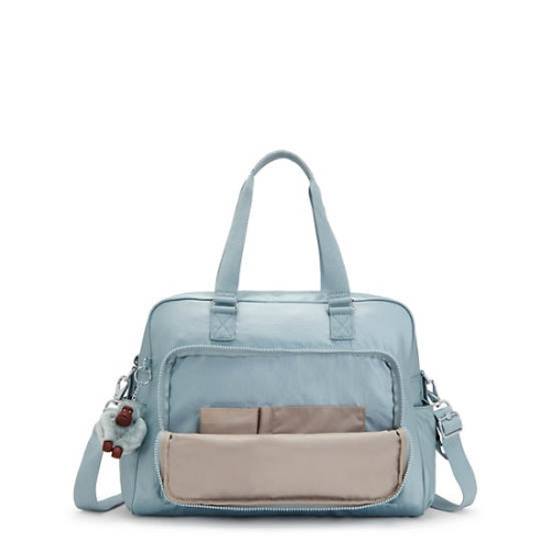 Kipling Alanna Metallic Diaper Bags Turquoise | US92AOFQS