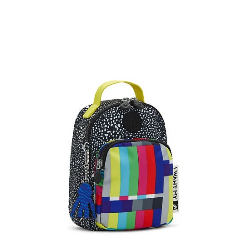 Kipling Alber MTV 3-in-1 Convertible Mini Bag Backpacks Multicolor | US37VHUGK