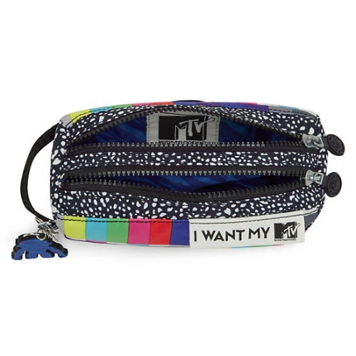 Kipling Allie MTV Pencil Case Pouches Multicolor | US02OSHDR