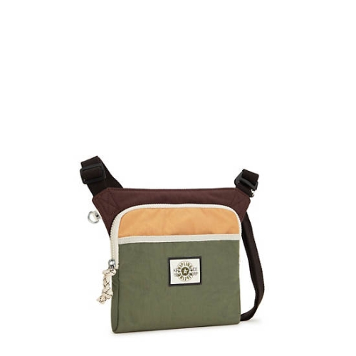 Kipling Almiro Crossbody Bags Olive | US10IEXHR