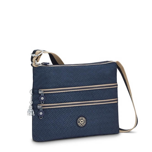 Kipling Alvar Crossbody Bags Blue | US85NBWTE